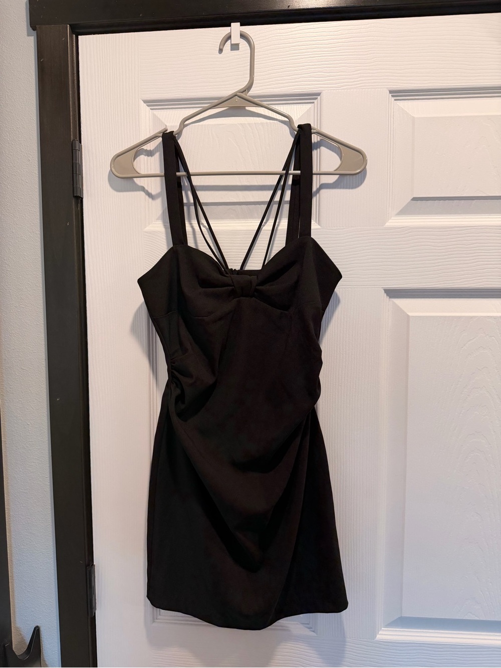 Zara Black Strappy Mini Dress